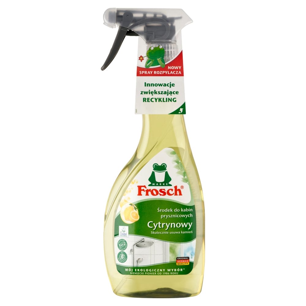 Produkt FROSCH Płyn do kabin prysznicowych FROSCH spray do czyszczenia Cytrynowy 500 ml 037729