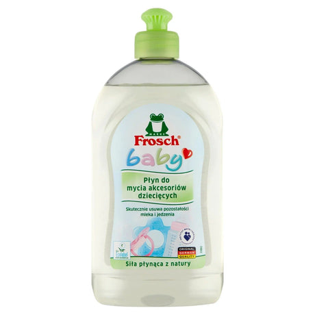 Produkt FROSCH Płyn do mycia akcesoriów dziecięcych FROSCH Baby do butelek i smoczków 500 ml 037727