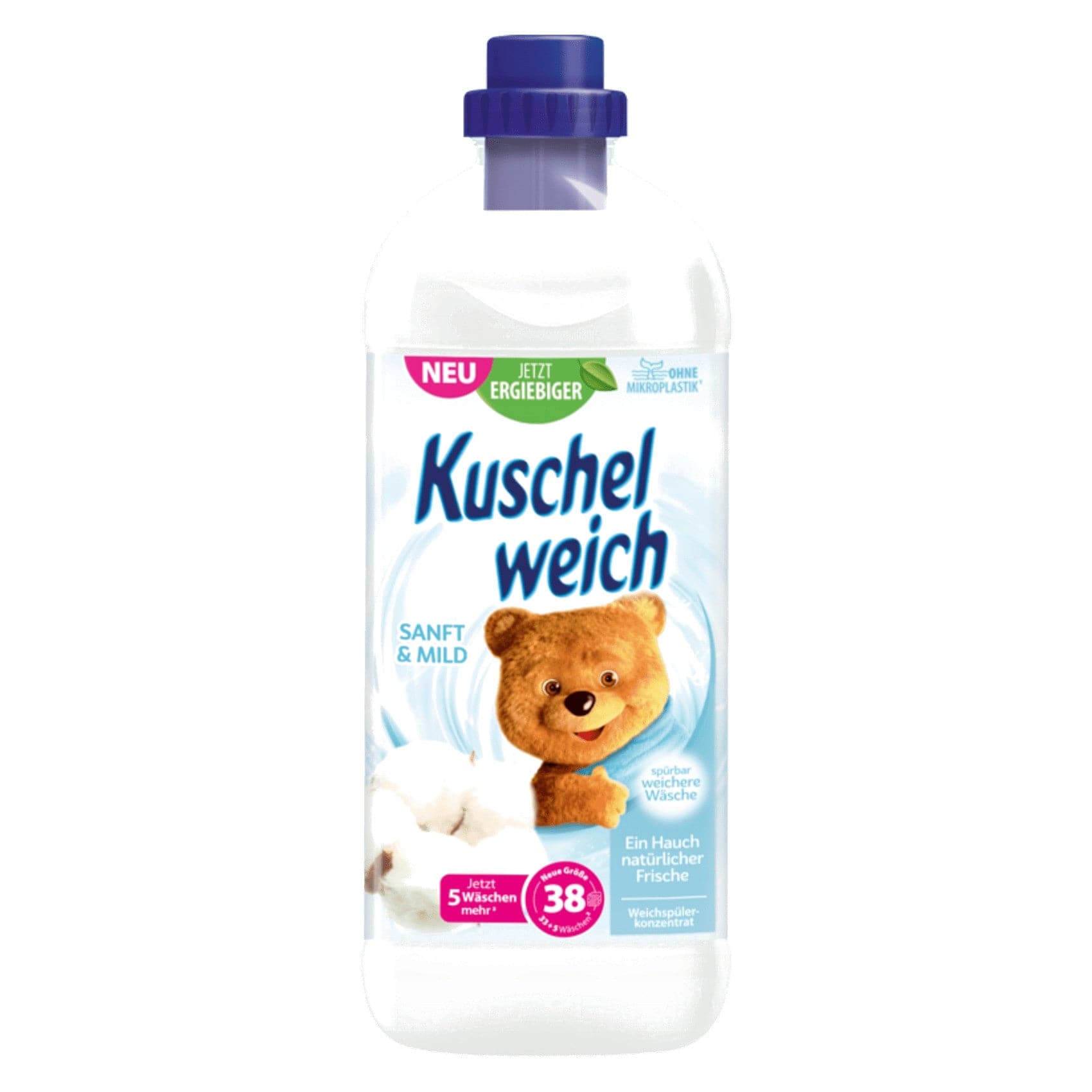 Produkt KUSCHELWEICH Płyn do płukania niemiecki DE KUSCHELWEICH Sanft Mild 38 prań 1 l 037946