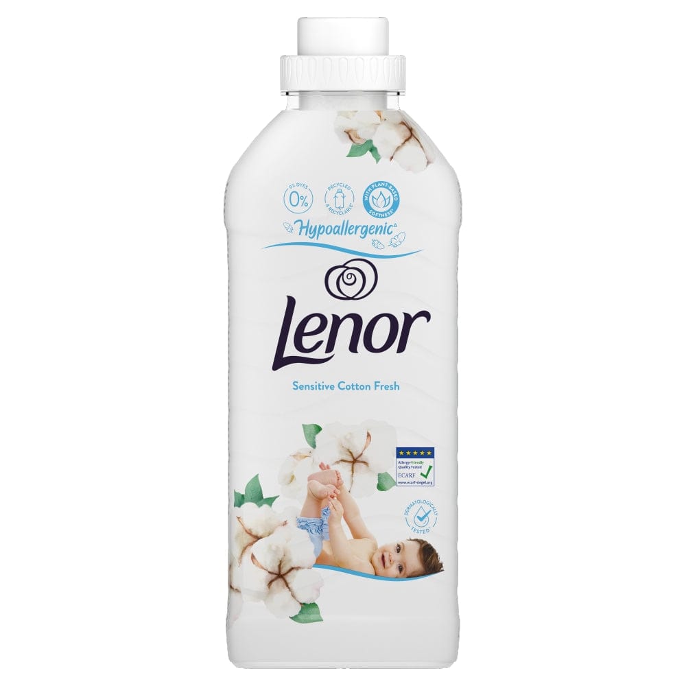 Produkt LENOR Płyn do płukania tkanin LENOR Sensitive Cotton Fresh 28 prań 700 ml 000500