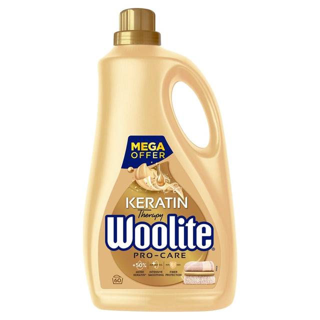 Produkt WOOLITE Płyn do Prania Woolite Pro-care z keratyną do ubrań białych i kolorowych 3,6 l 024442