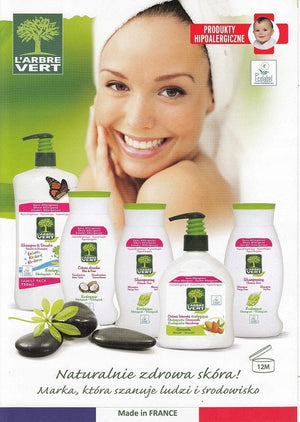 Produkt L'ARBRE VERT Płyny do naczyń Koncentrat do mycia naczyń L'ARBRE VERT Aloe Vera delikatny dla skóry 500ml 037992