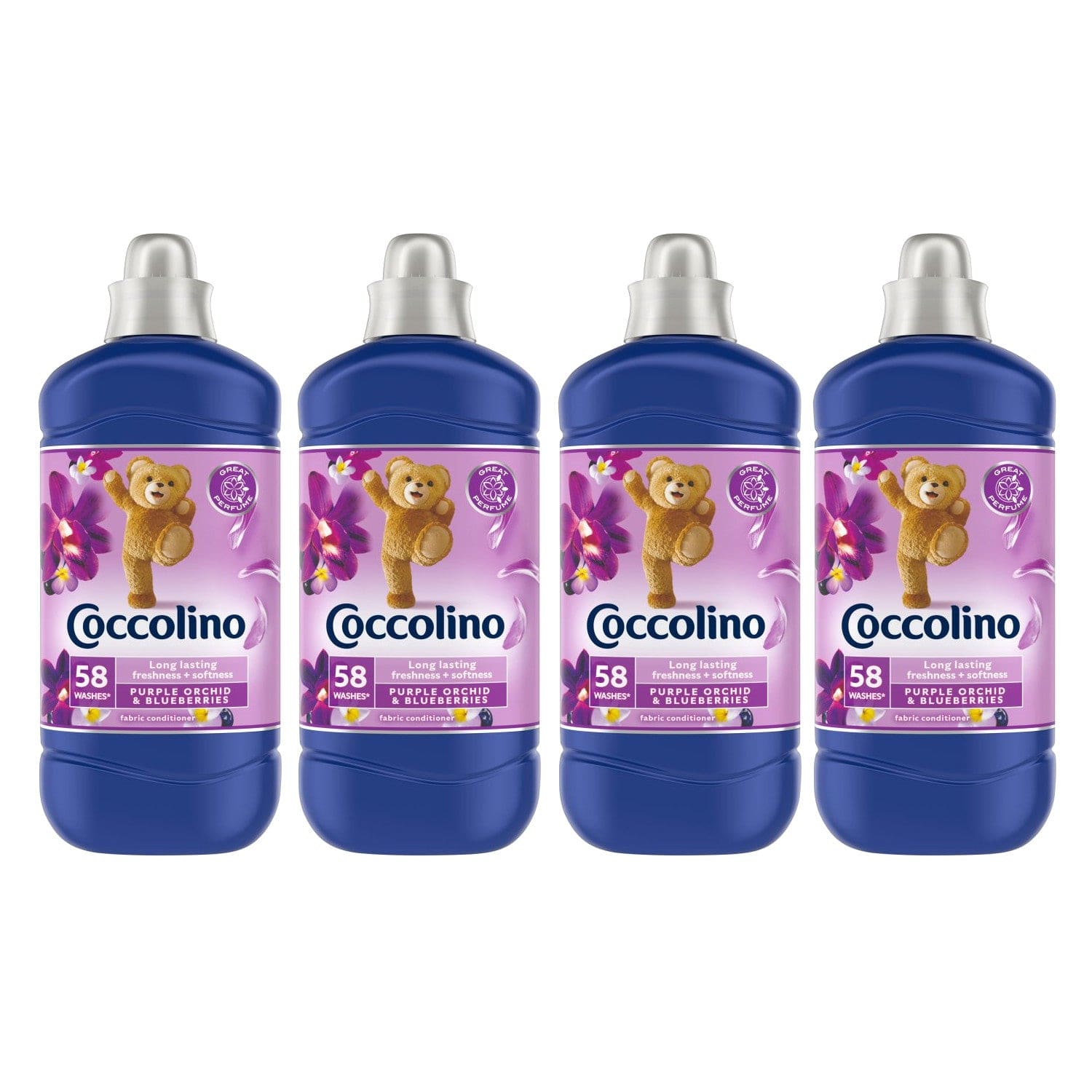 Produkt COCCOLINO Płyny do płukania 4x Płyn do płukania COCCOLINO Purple Orchid&Blueberries  58 prań 1,45 l K_S01209_4