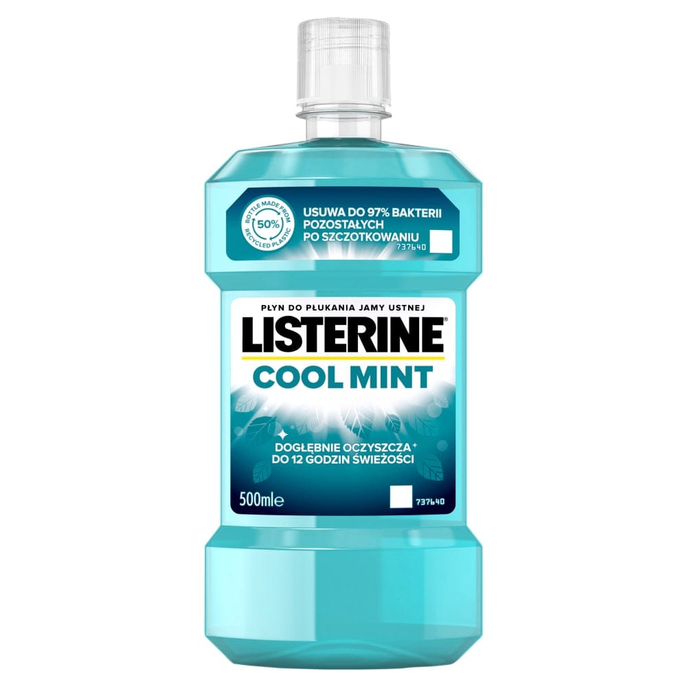 Produkt LISTERINE Płyny do płukania jamy ustej Płyn do płukania jamy ustnej LISTERINE Coolmint 500ml 003236