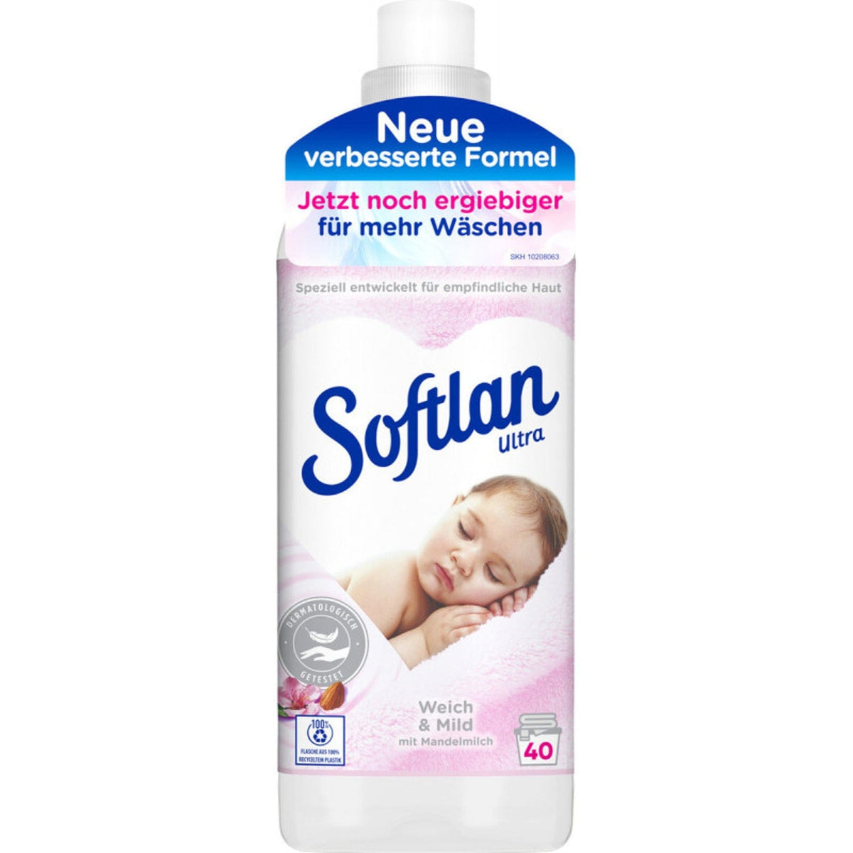 Produkt SOFTLAN Płyny do płukania Koncentrat do płukania SOFTLAN Weich und Mild Sensitiv płyn 1l V04300