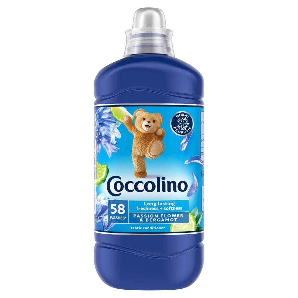 Produkt COCCOLINO Płyny do płukania Płyn do płukania COCCOLINO Passion Flower & Bergamot 58 prań 1,45 l S01426