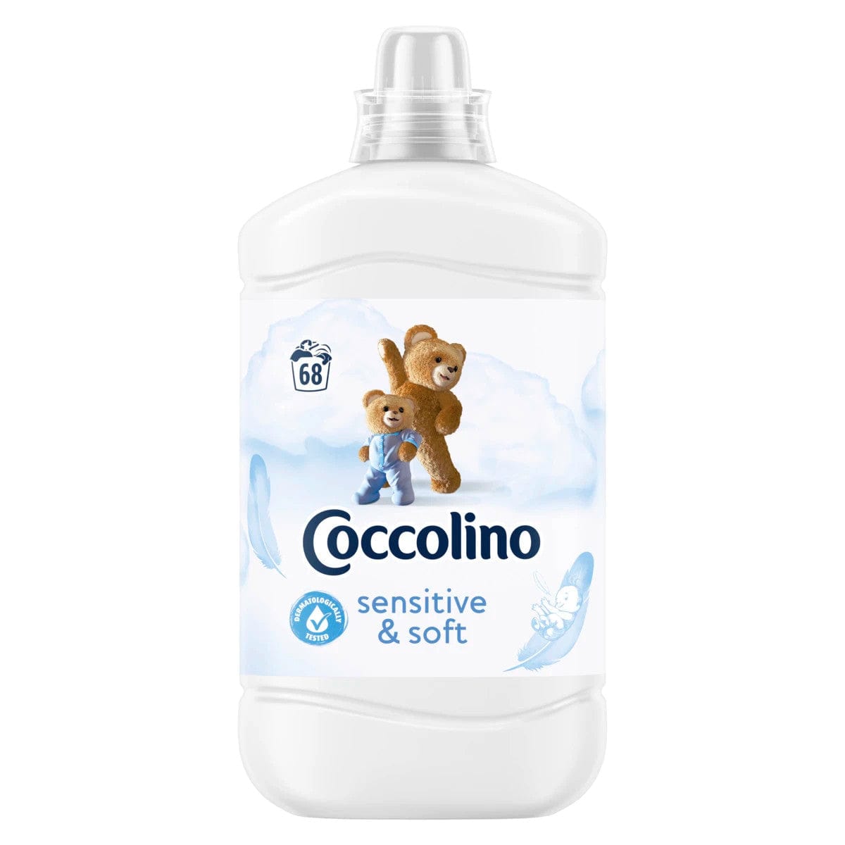 Produkt COCCOLINO Płyny do płukania Płyn do płukania COCCOLINO Sensitive &amp; Soft 68 prań 1,7 l S01893