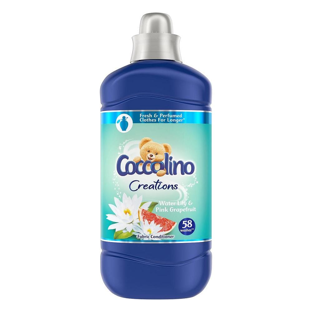 Produkt COCCOLINO Płyny do płukania Płyn do płukania COCCOLINO Water Lily &amp; Pink Grapefruit 58 prań 1,45 l S01214
