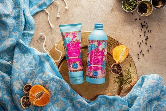 Produkt TESORI D'ORIENTE Płyny do płukania Płyn do płukania TESORI D'ORIENTE 38 płukań Mix 4x 760 ml Z00522