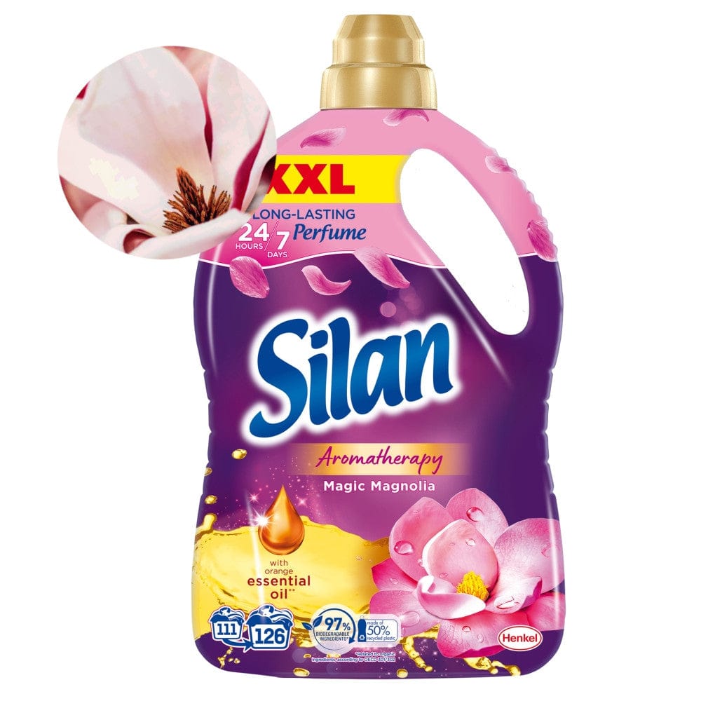 Produkt SILAN Płyny do płukania Płyn do płukania tkanin SILAN Aromatherapy Magic Magnolia 126 prań 2,772l 001885