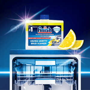 Produkt FINISH płyny do zmywarki Płyn do czyszczenia zmywarki FINISH Lemon 250ml 021231