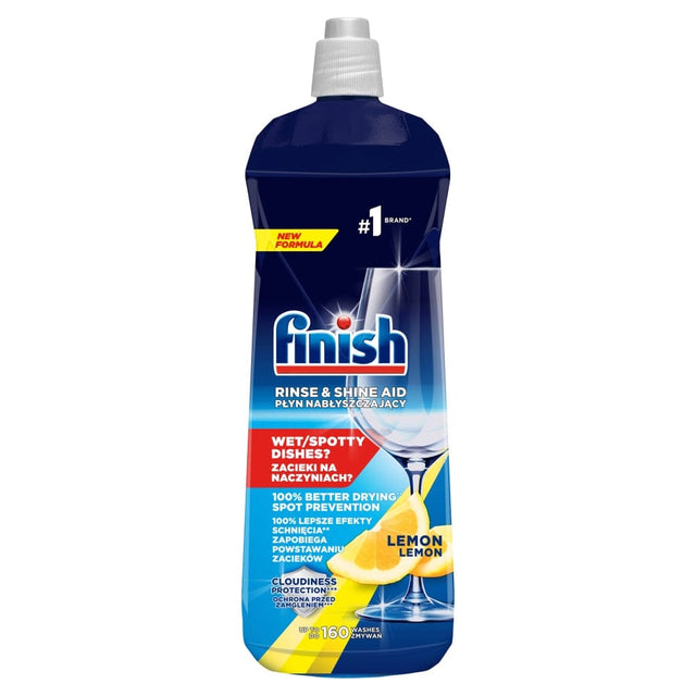 Produkt FINISH płyny do zmywarki Płyn nabłyszczający do zmywarki FINISH Shine&Protect cytrynowy 800ml 014219