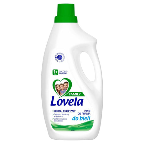 Produkt LOVELA Płyny i żele do prania Płyn do prania do bieli LOVELA Family 28 prań 1,85l 001815