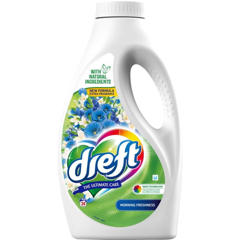 Produkt DREFT Płyny i żele do prania Płyn do prania DREFT Morning Freshness 24 prania 1,2l 036819