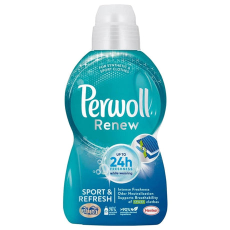 Produkt PERWOLL Płyny i żele do prania Płyn do prania PERWOLL Renew Sport & Refresh 18 prań 990 ml S01736