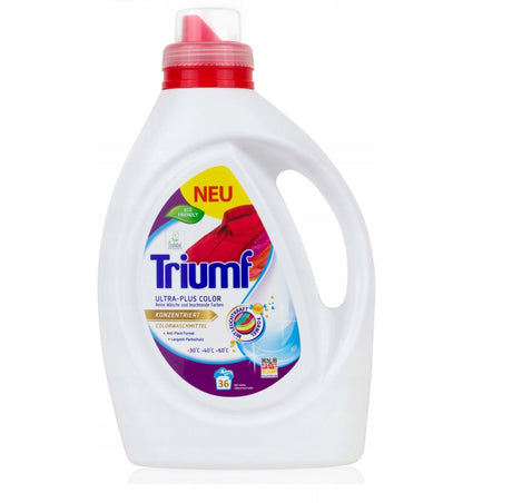 Produkt TRIUMF Płyny i żele do prania Płyn do prania TRIUMF Color koncentrat 33 prań 2 l Paleta 240 sztuk K_017922_240
