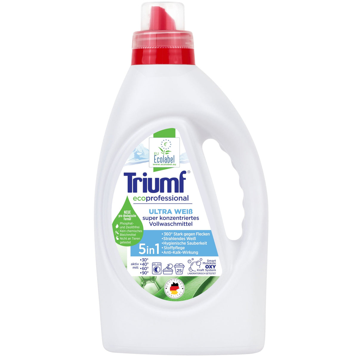 Produkt TRIUMF Płyny i żele do prania Płyn do prania TRIUMF kolor białe 2x 1l 16 prań Z00138