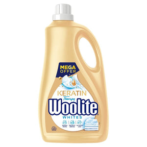 Produkt WOOLITE Płyny i żele do prania Płyn do prania WOOLITE Keratin Therapy biały kolor czarny MIX 60 prań 3x 3,6 l Z00531