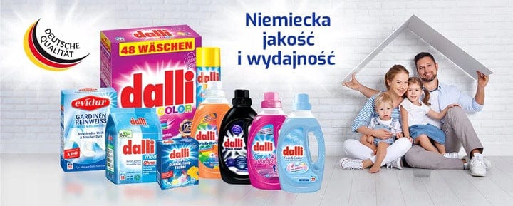 Produkt DALLI Płyny i żele do prania Żel do prania DALLI Winter Color 1,1l 20 prań 033180