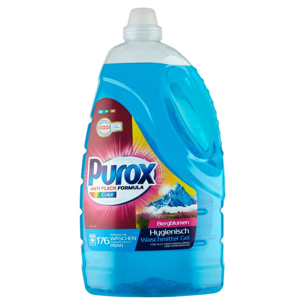 Produkt PUROX Płyny i żele do prania Żel do prania PUROX Color do koloru 176 prań 5,3l 002110