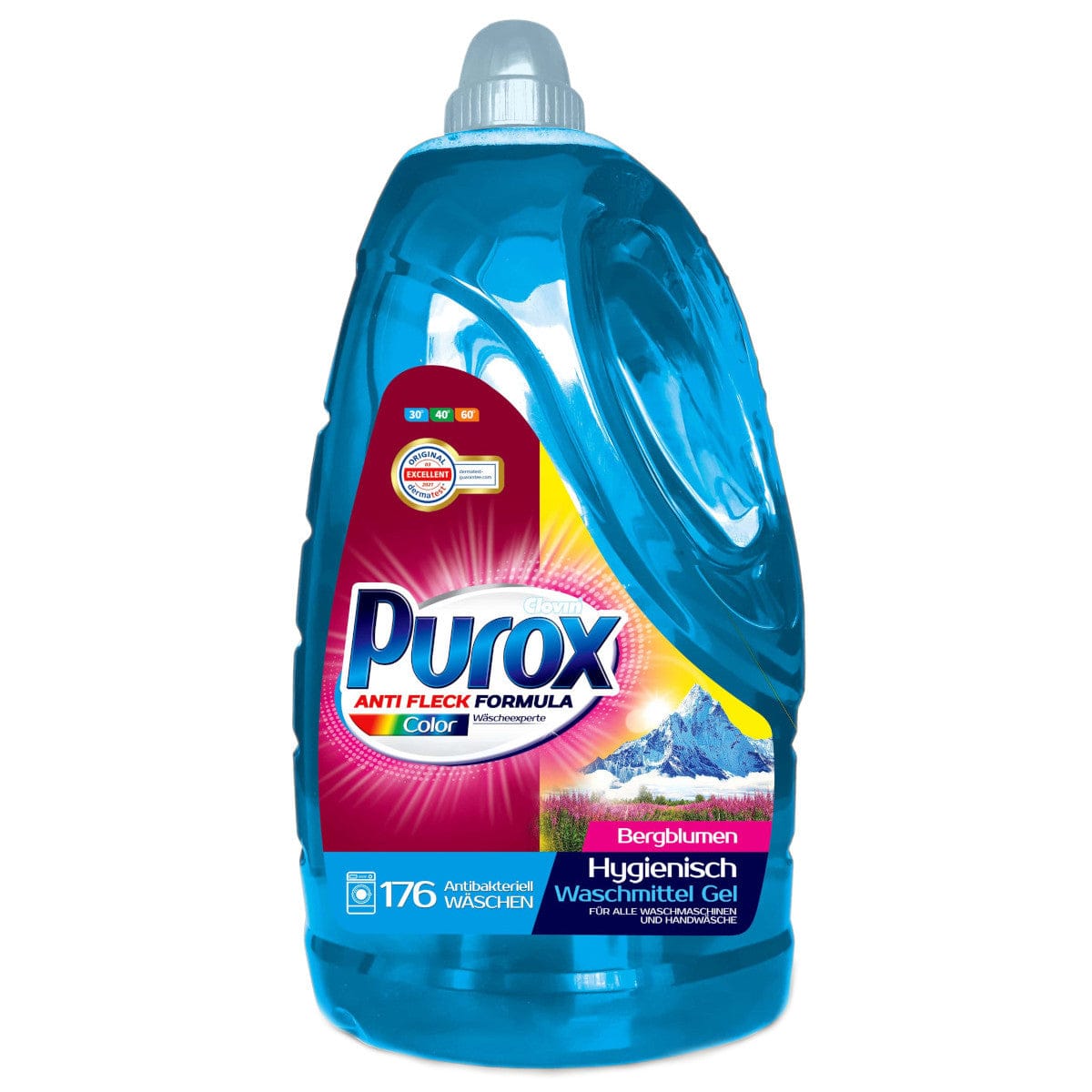 Produkt PUROX Płyny i żele do prania Żel do prania PUROX Color do koloru 176 prań 5,3l 002110