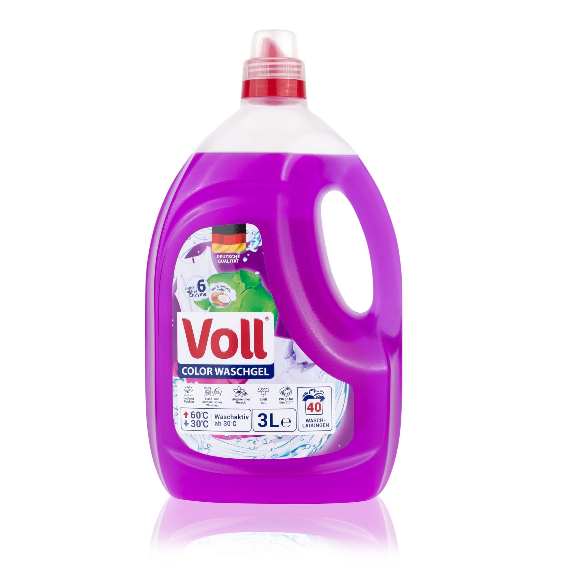 Produkt VOLL Płyny i żele do prania Żel do prania VOLL Color 40 prań 3 l 022569