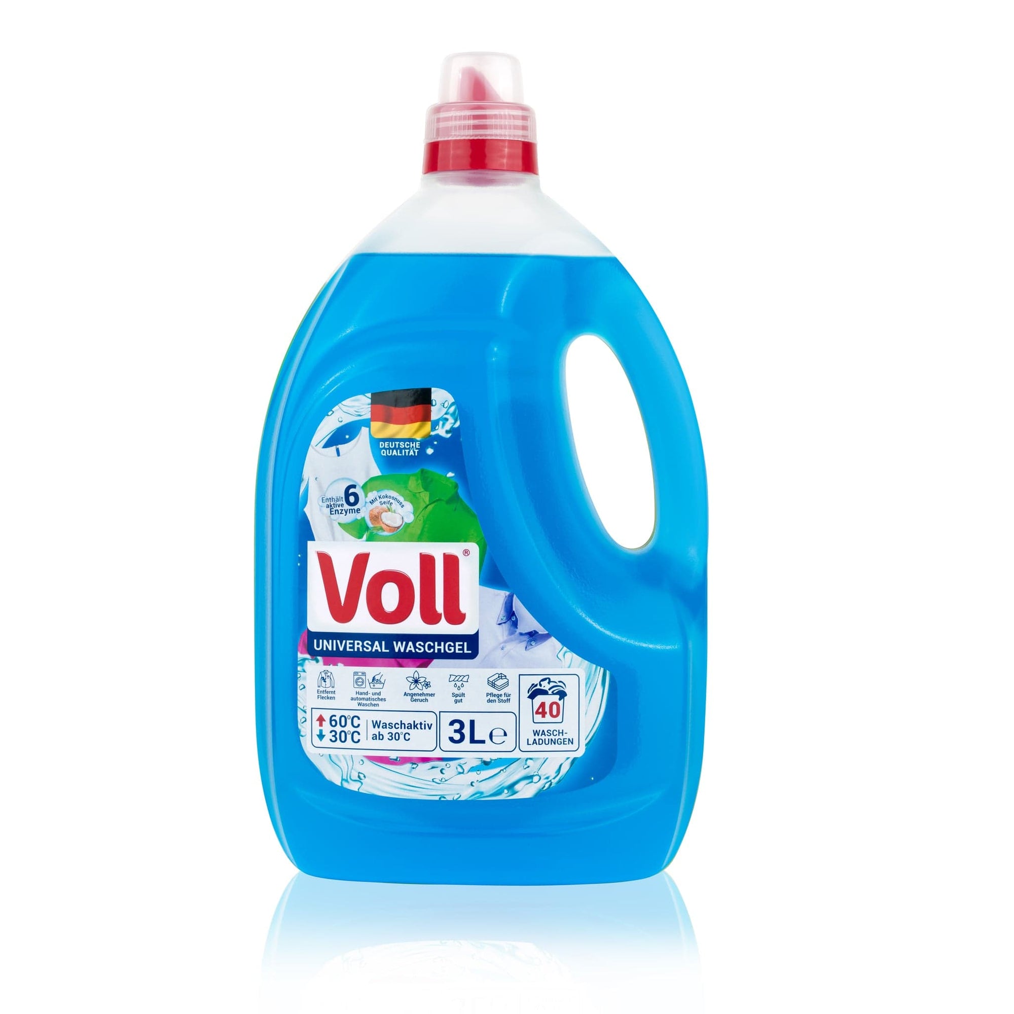 Produkt VOLL Płyny i żele do prania Żel do prania VOLL Universal 40 prań 3 l 021377