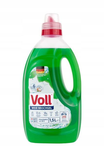 Produkt VOLL Płyny i żele do prania Żel do prania VOLL White 20 prań 021711