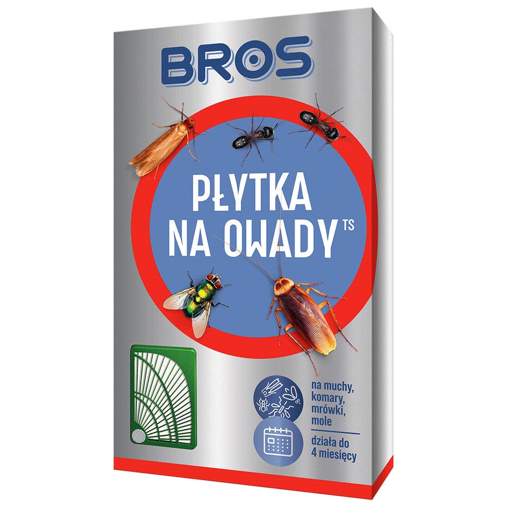 Produkt BROS Płytka owadobójcza BROS Mole muchy kleszcze 1 szt 045891