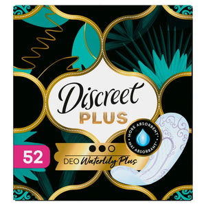 Produkt DISCREET Podpaski Wkładki higieniczne DISCREET Protective Waterlilly Plus 52szt 036062