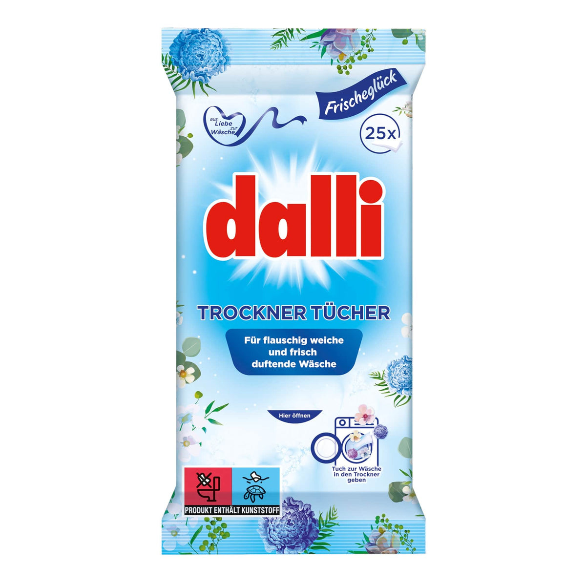 Produkt DALLI Pozostałe do prania Chusteczki do suszarek DALLI 25 szt 006800