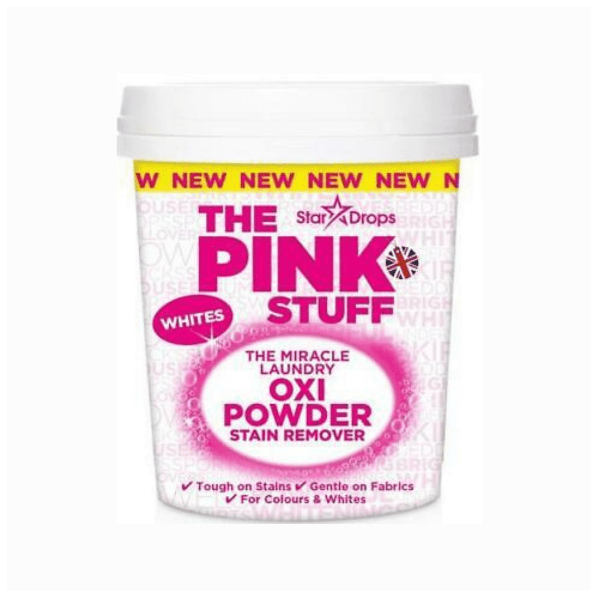 Produkt THE PINK STUFF Pozostałe do prania Odplamiacz do białego THE PINK STUFF Oxi Powder Stain Remover 1 kg 027825