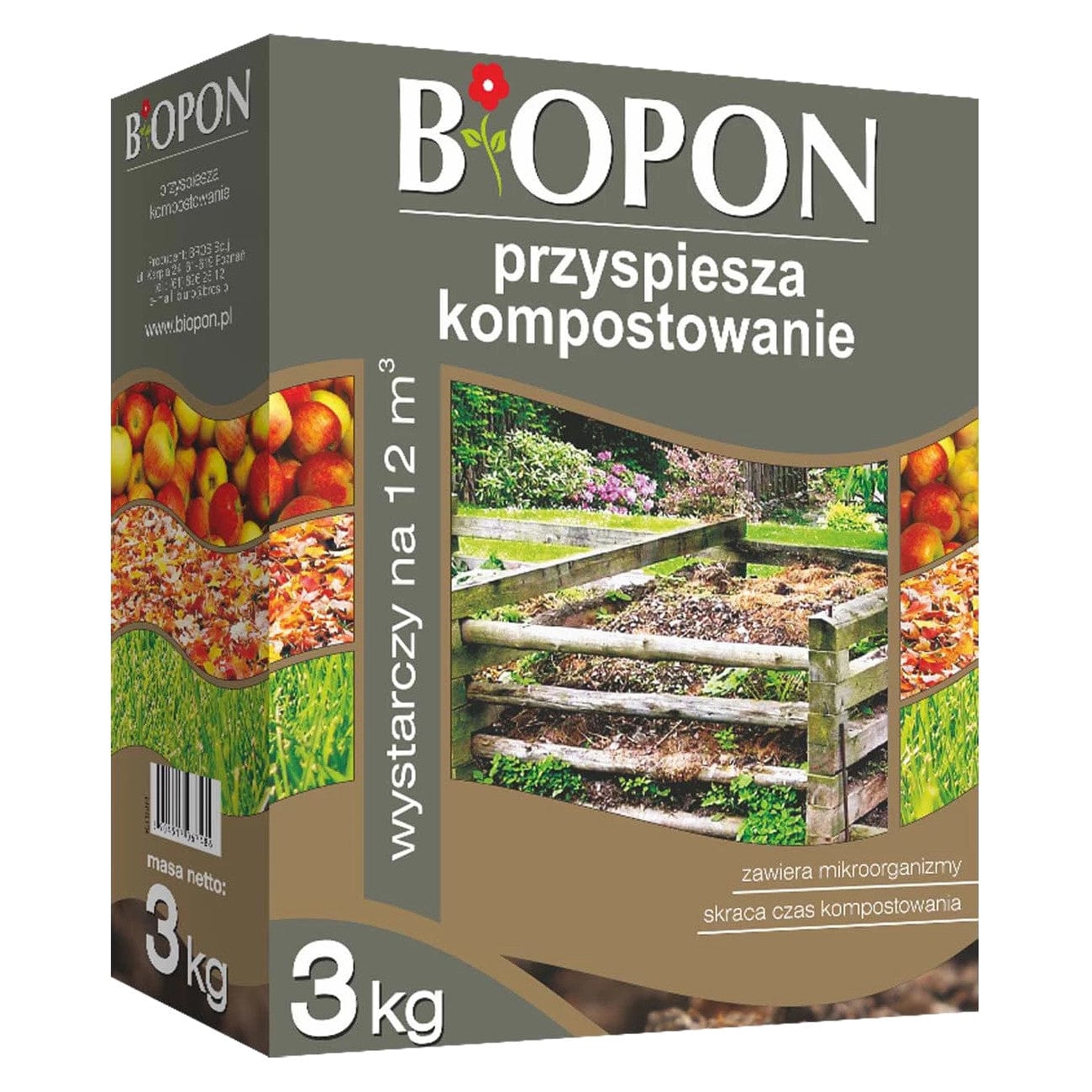 Produkt BIOPON Preparat przyspieszający kompostowanie BIOPON 3 kg 045939