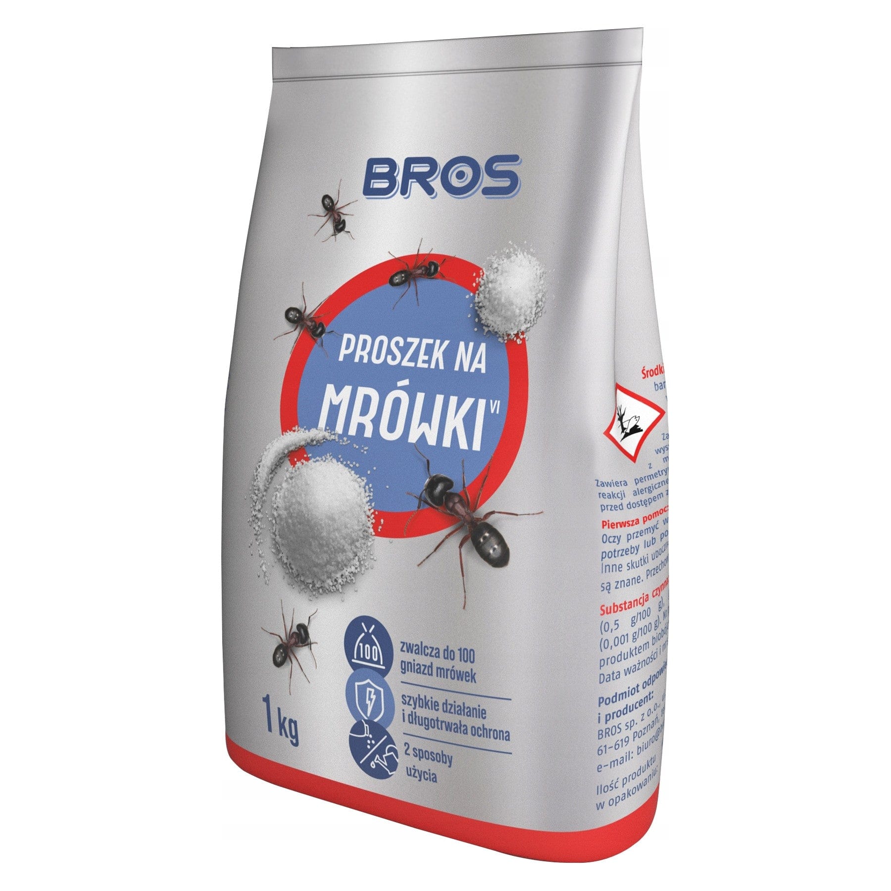 Produkt BROS Proszek na mrówki BROS Trutka 1 kg 045927