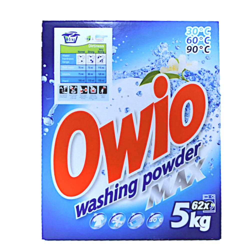 Produkt OWIO Proszki do prania 2x Proszek do prania OWIO do białego 62 prania 5 kg K_034121_2