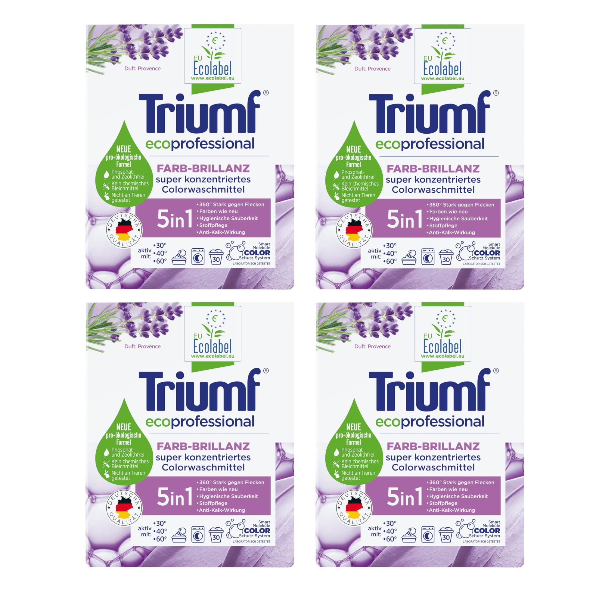 Produkt TRIUMF Proszki do prania 4x Proszek do prania TRIUMF Color 30 prań 1,8 kg K_023163_4