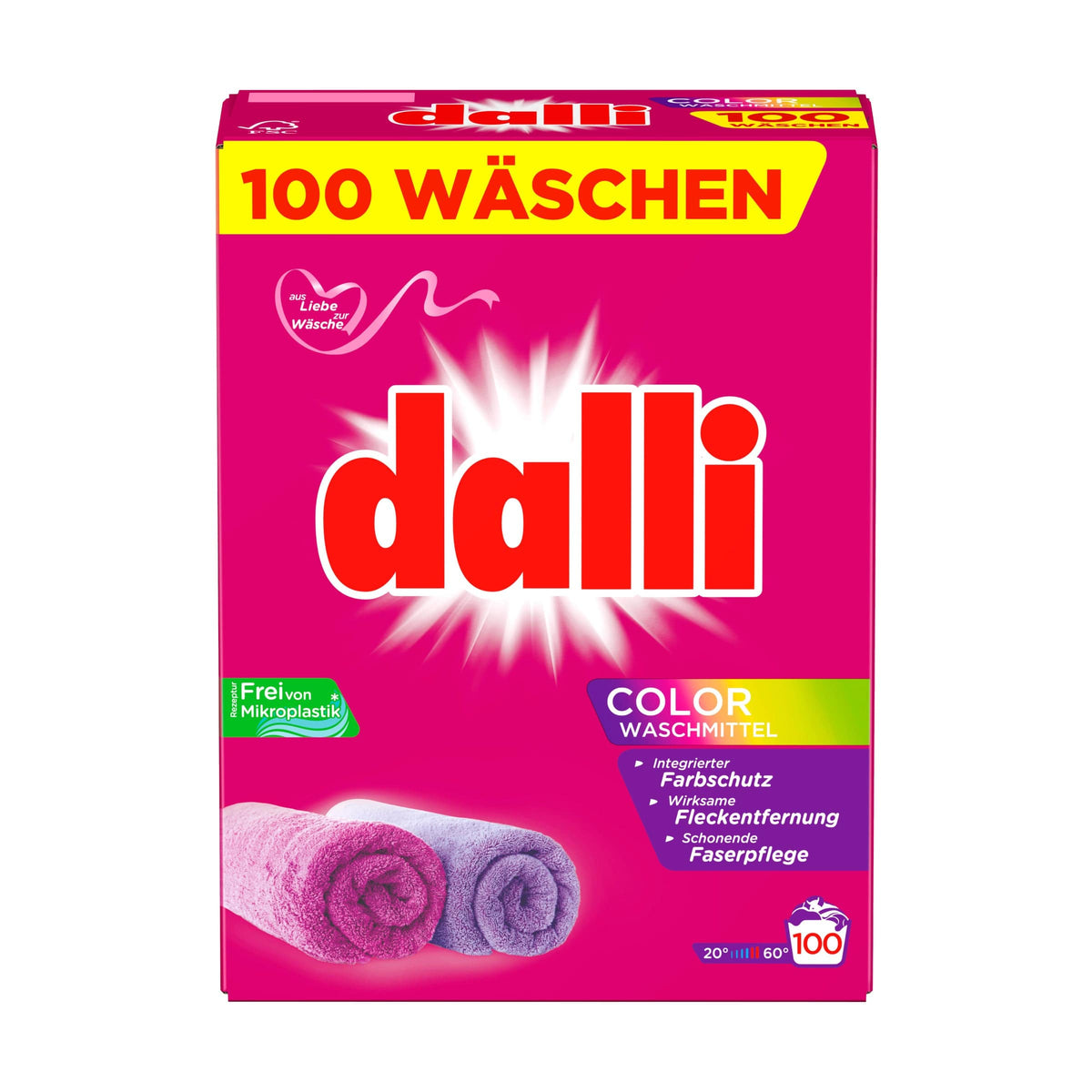 Produkt DALLI Proszki do prania Proszek do prania DALLI Color 100 prań 6,5 kg 012434