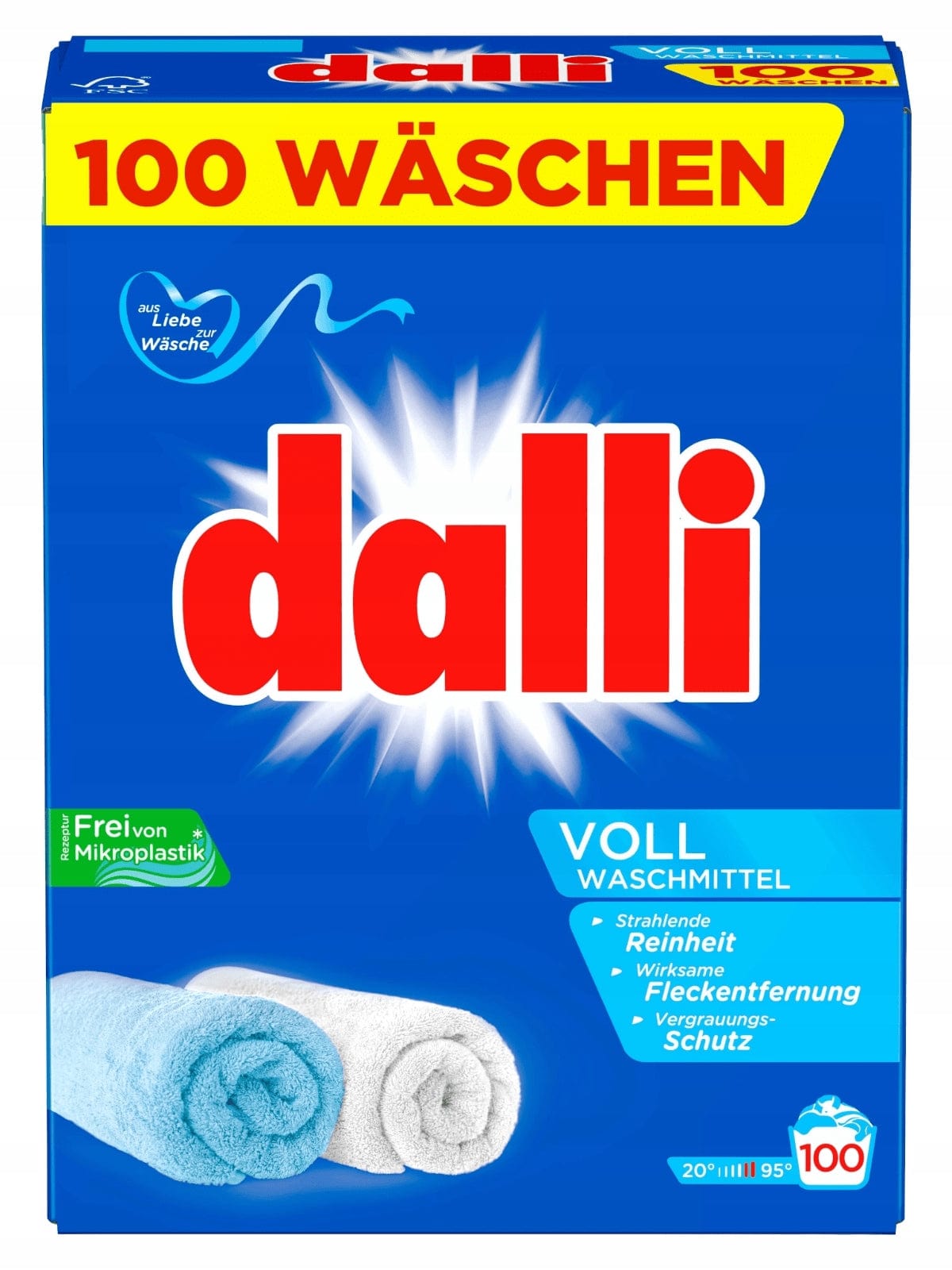 Produkt DALLI Proszki do prania Proszek do prania DALLI Heavy Duty Detergent 100 Prań 6kg 000013