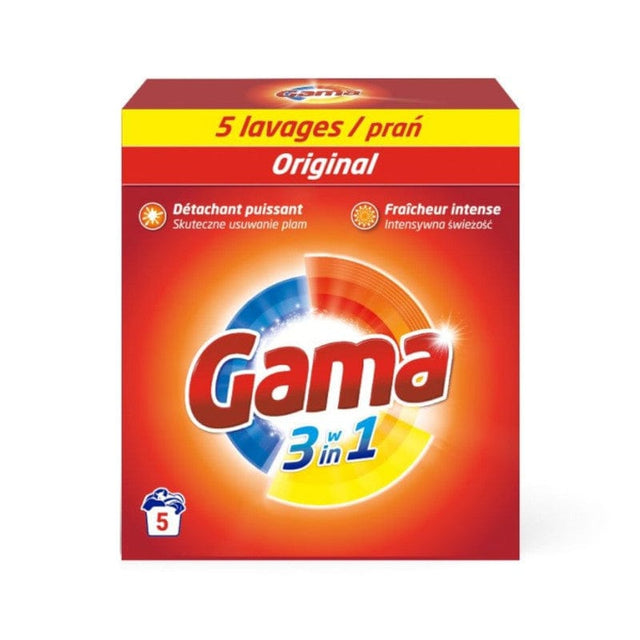 Produkt GAMA Proszki do prania Proszek do prania GAMA Uniwersalny 5 prań 300g 001688