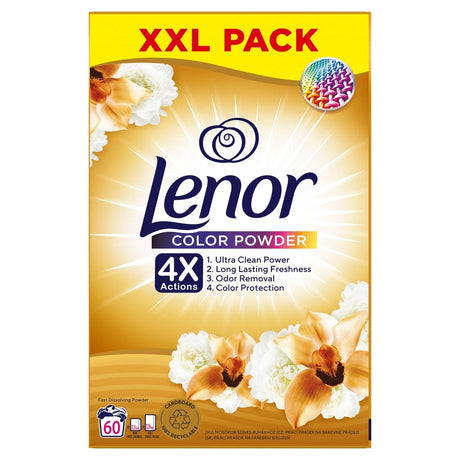 Produkt LENOR Proszki do prania Proszek do prania LENOR Waniliowa orchidea i złoty bursztyn 60 prań 3,3 kg S02133