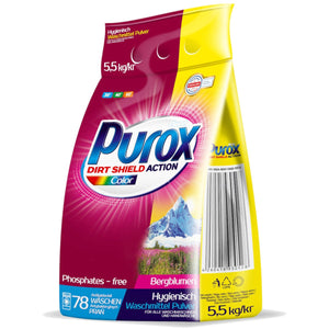 Produkt PUROX Proszki do prania Proszek do prania PUROX Color do koloru 78 prań 5,5kg 002112