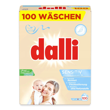 Produkt DALLI Proszki do prania Sensitive 100 prań Proszek do prania 6,5kg 026427