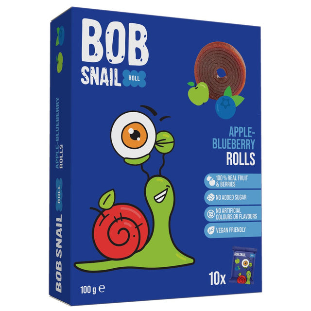 Produkt BOB SNAIL Przekąska BOB SNAIL 100g Jabłko Borówka Przekąska 001971