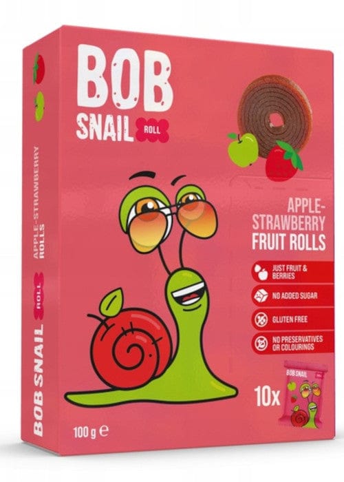 Produkt BOB SNAIL Przekąska BOB SNAIL 100g Jabłko Truskawka Przekąska 001969