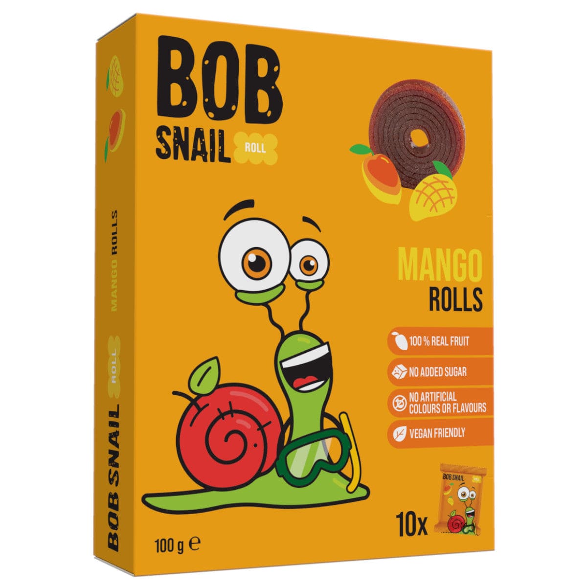 Produkt BOB SNAIL Przekąska BOB SNAIL 100g Mango Przekąska 001973