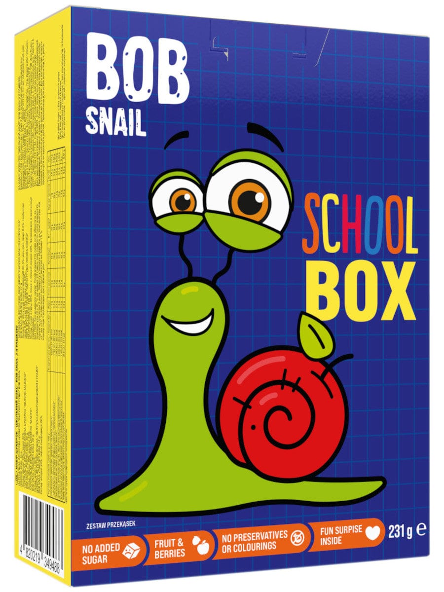 Produkt BOB SNAIL Przekąska BOB SNAIL 231g School Box 001974