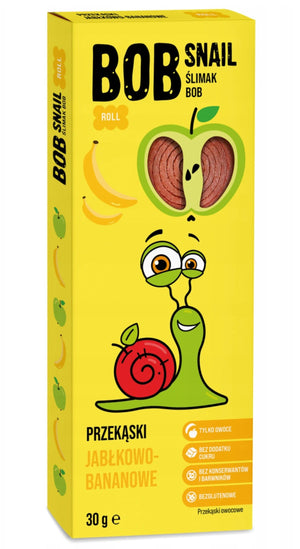 Produkt BOB SNAIL Przekąska BOB SNAIL 30g Jabłko Banan Przekąska 002087