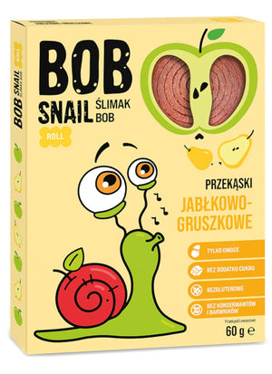 Produkt BOB SNAIL Przekąska BOB SNAIL 60g Jabłko Gruszka Przekąska 001960