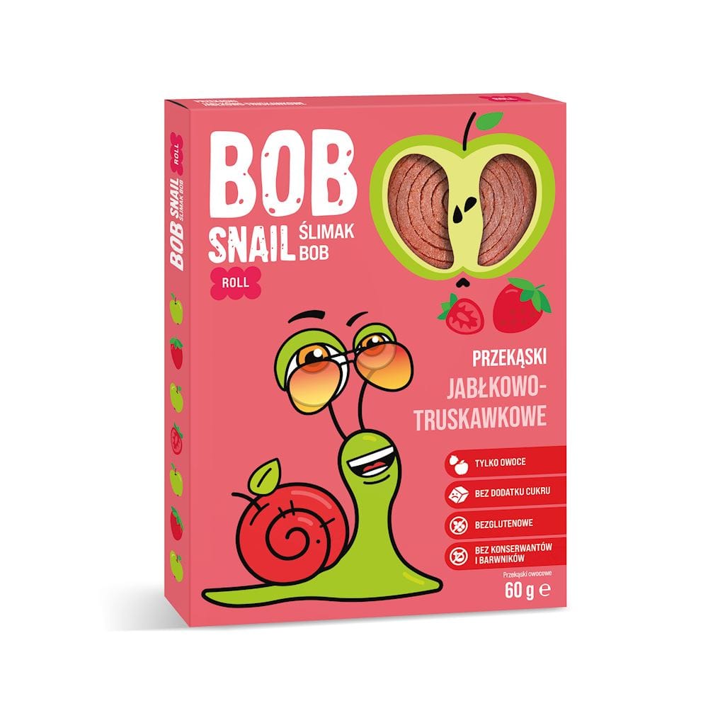 Produkt BOB SNAIL (żelki) Przekąska Zdrowa przekąska BOB SNAIL ROLL Mix smaków 12x 60g Z00132