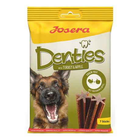 Produkt JOSERA Przekąski dla psa JOSERA 180g Denties Indyk z jabłkiem Przysmak dla psa 045678